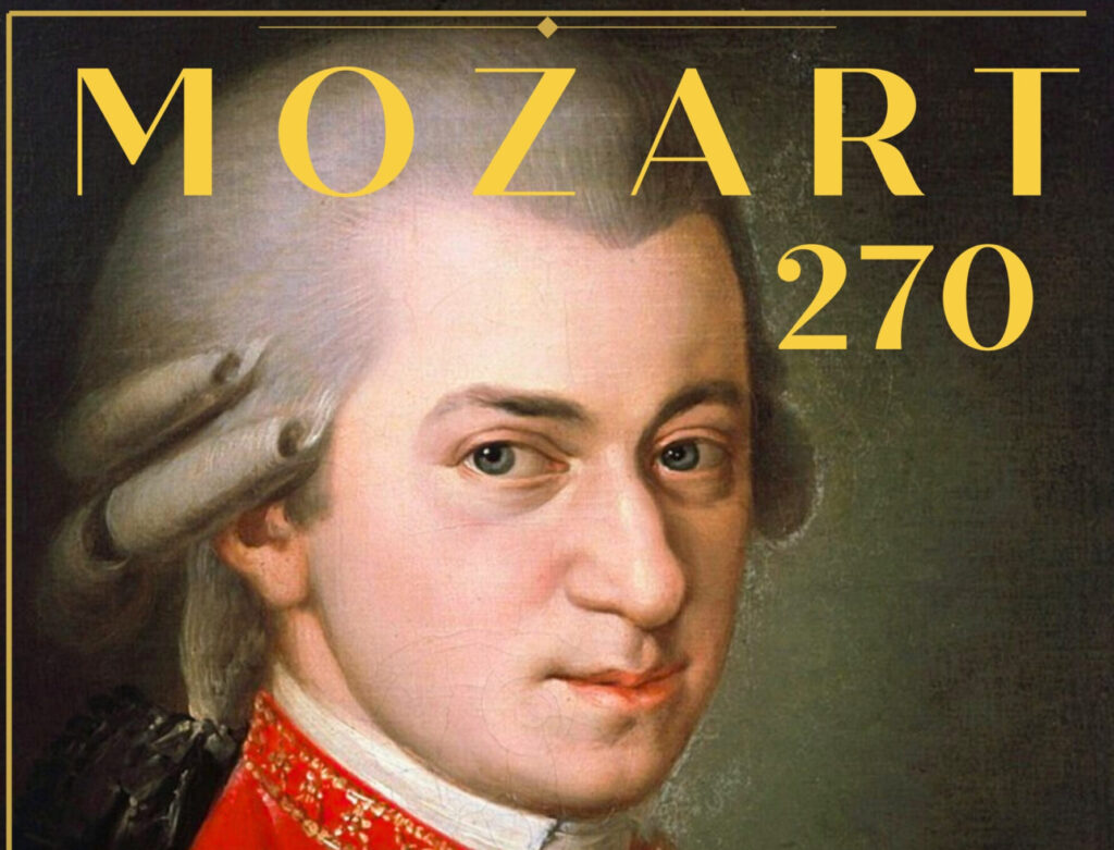 Mozart 270th Birthday Webpage image